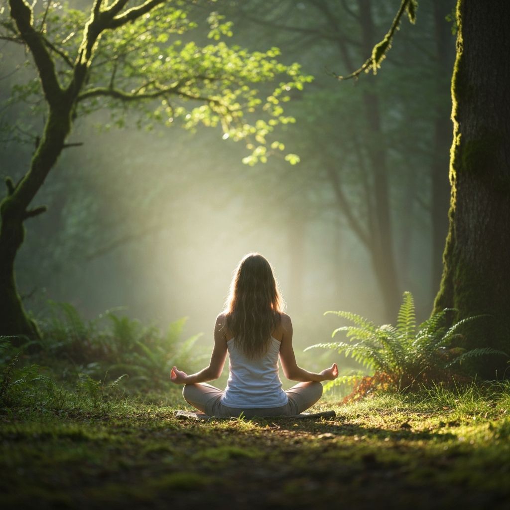Meditation in der Natur